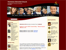 Tablet Screenshot of hermistonsda.org